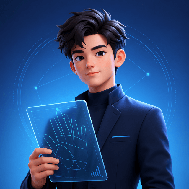 CTRL 掌纹人格卡通形象