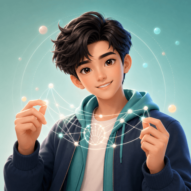 LINK 掌纹人格卡通形象